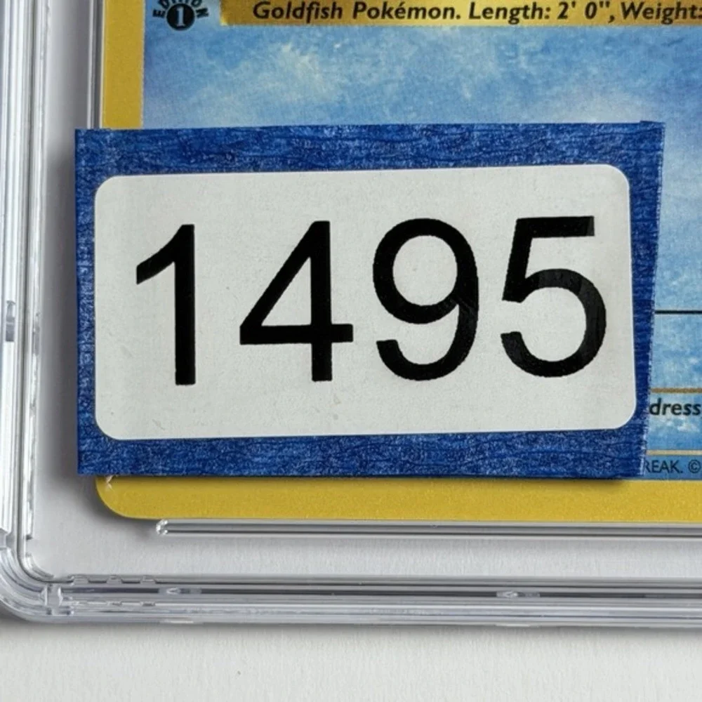 Pokemon Goldeen‎ 1st Edition Jungle 53/64 CGC 7.5 TCG 1999 Pokemon WotC Vintage